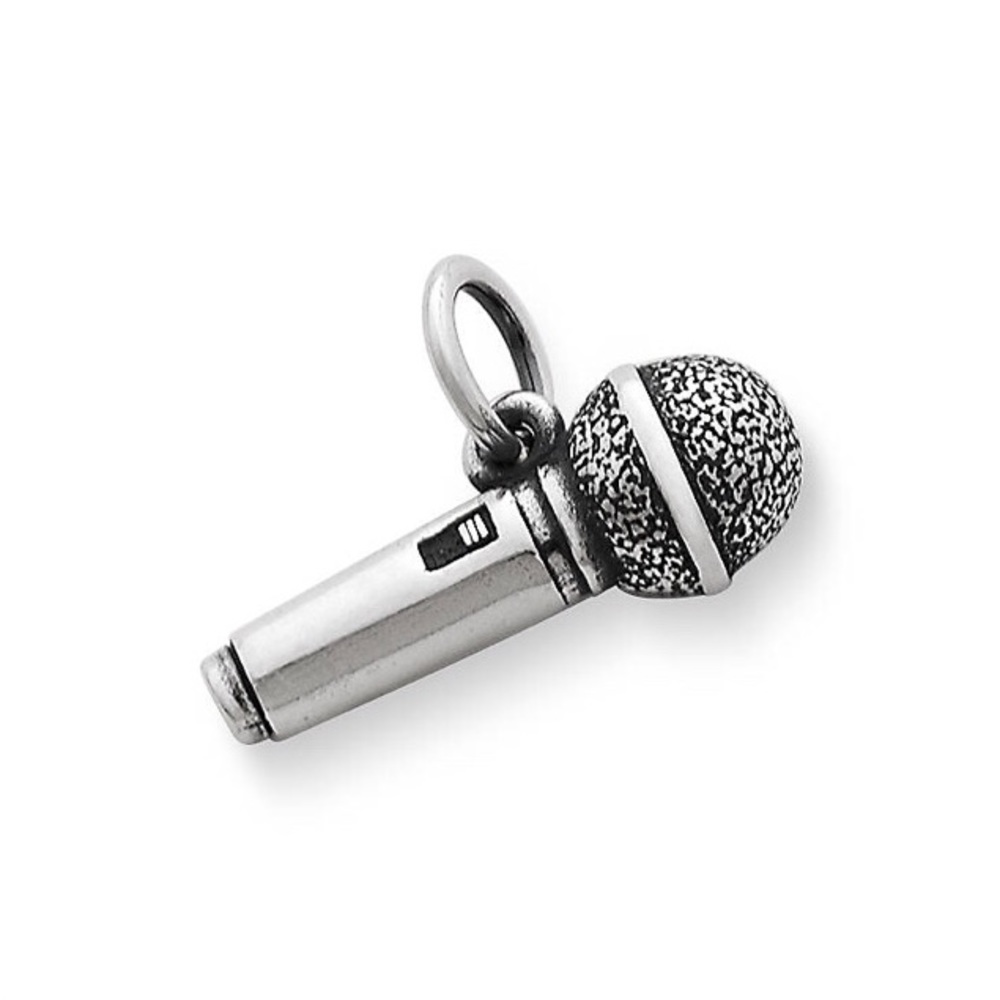 james avery microphone charm